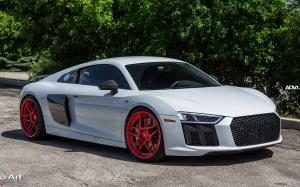 Audi R8 V10 by The Auto Art on ADV.1 Wheels (ADV05S M.V2 CS) 2017 года